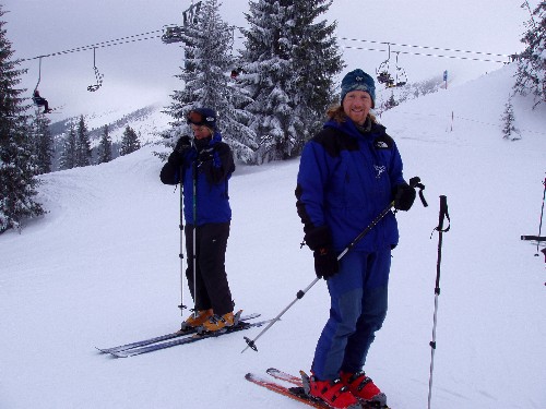 Skiing
